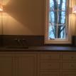 Concrete countertops & backsplash