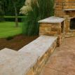 Rustic concrete countertops